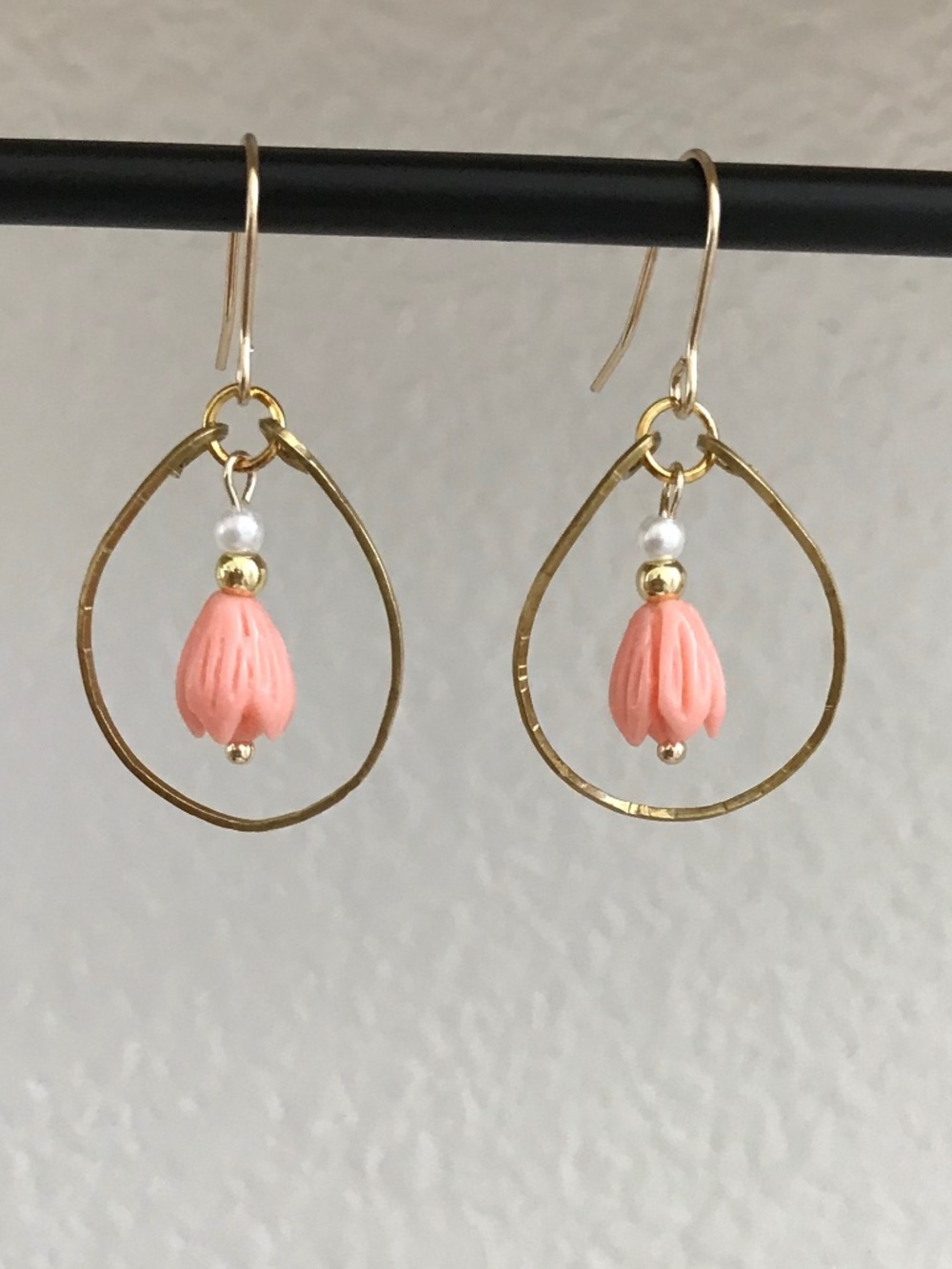 Handmade Pikake Earrings